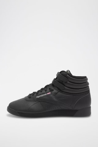 Baskets montantes en cuir Freestyle HI - Noir