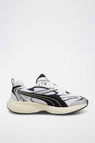Sneakers Morphic Retro - Blanc et noir
