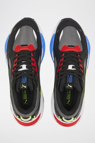 Sneakers RS-Z Tech en cuir-Noir et rouge
