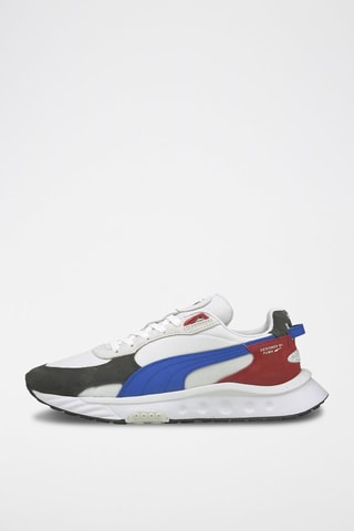 Sneakers Wild Rider Rollin-Blanc et bleu