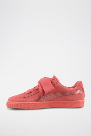 Sneakers en nubuck Suede Heart SNK  - Corail