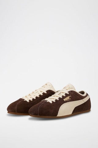 Chaussures de running en nubuck Tackle - Marron