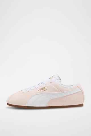 Chaussures de running en nubuck Tackle - Blanc