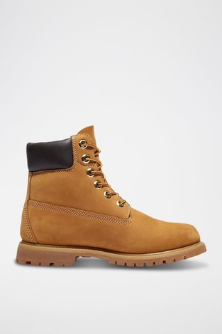 Chaussures de randonnée en cuir 6 Inch premium - Camel 