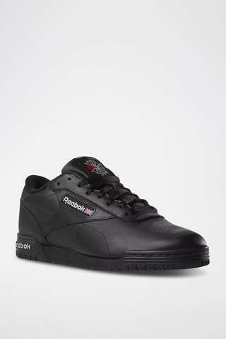 Chaussures de randonnée en cuir Exofit Lo - Noir