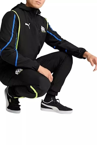 Veste de football Olympique de Marseille Faster - Noir et jaune