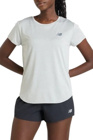 T-shirt - Gris clair chiné - New Balance