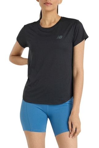 T-shirt - Noir chiné - New Balance