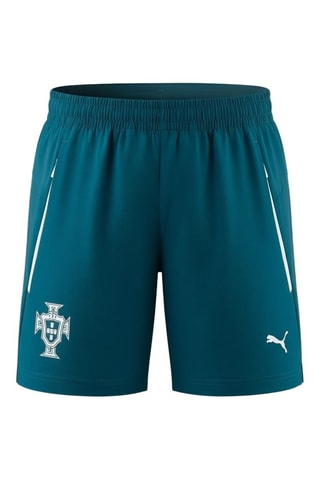 Short relaxed de football Fédération Portugaise de Football - Bleu canard