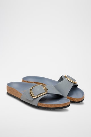 Mules en cuir Madrid - Gris