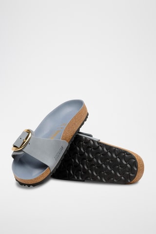 Mules en cuir Madrid - Gris