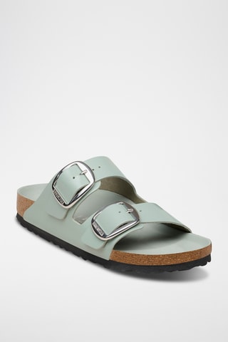Mules en cuir Arizona - Vert