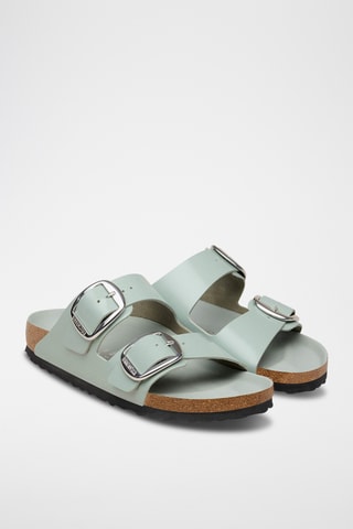 Mules en cuir Arizona - Vert