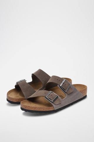 Mules en cuir Arizona - Marron