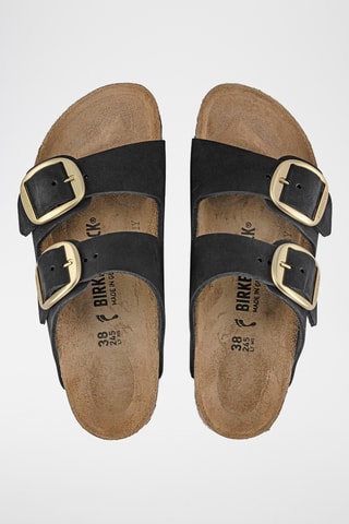 Mules en cuir Arizona - Noir