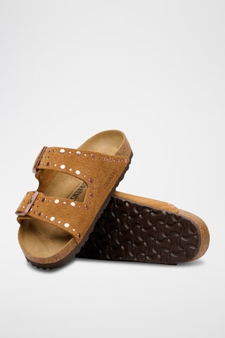 Mules en cuir Arizona - Marron