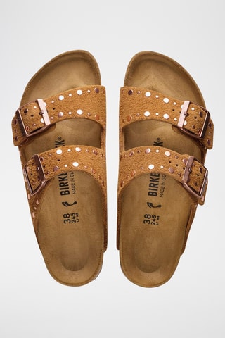 Mules en cuir Arizona - Marron