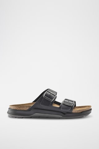 Mules en cuir Arizona - Noir