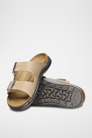 Mules en cuir Arizona - Beige