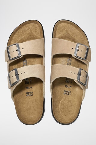 Mules en cuir Arizona - Beige
