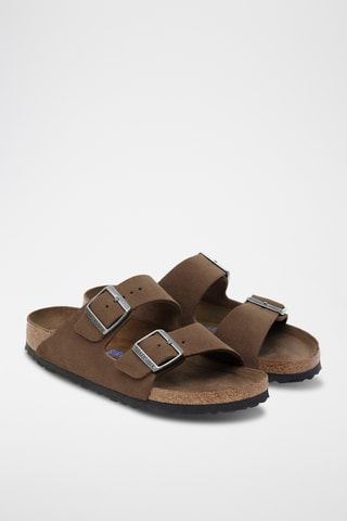 Mules en cuir Arizona - Marron