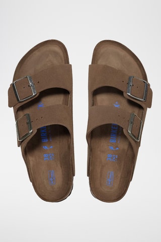 Mules en cuir Arizona - Marron