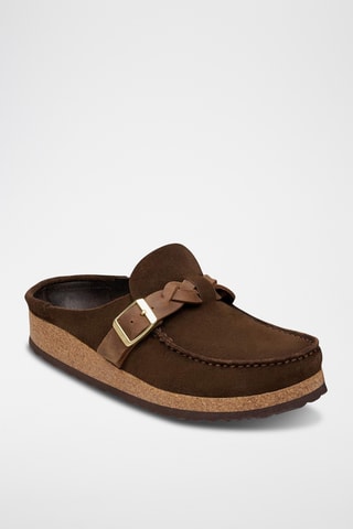 Sabots en cuir Buckley - Marron