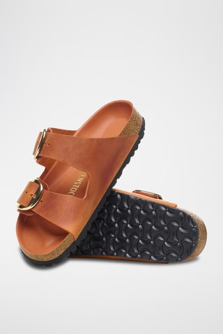 Mules en cuir Arizona - Marron