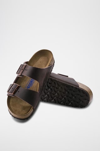 Mules en cuir Arizona - Marron