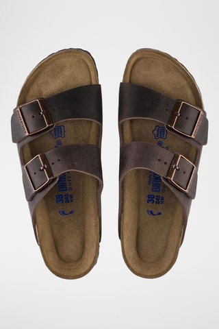 Mules en cuir Arizona - Marron