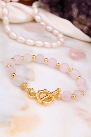 Bracelet - Quartz roses