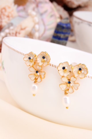 Boucles d'oreilles - Plaqué or jaune