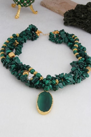 Collier - Malachite