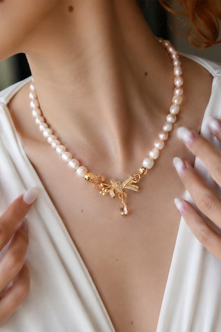 Collier - Perles de culture