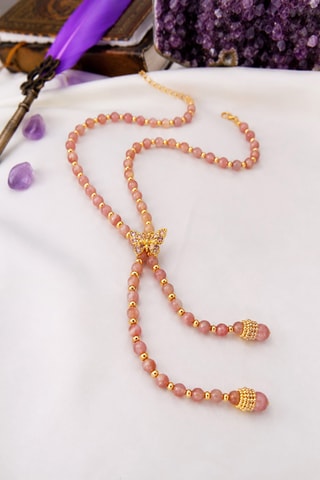 Collier - Quartz et zircons