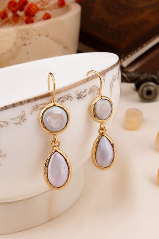 Boucles d'oreilles - Plaqué or jaune