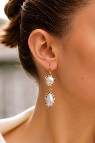 Boucles d'oreilles - Plaqué or jaune