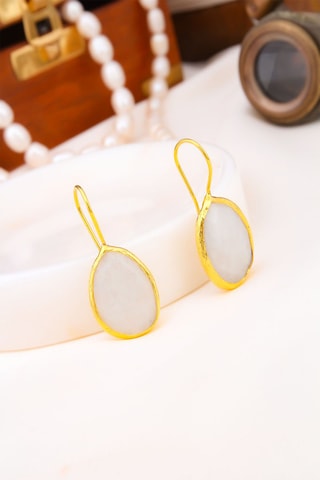 Boucles d'oreilles - Pierres de lune