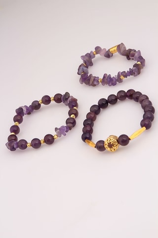 Bracelet - Améthystes