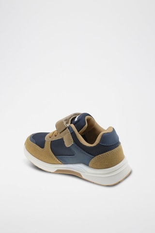 Zapatillas - Beige y azul