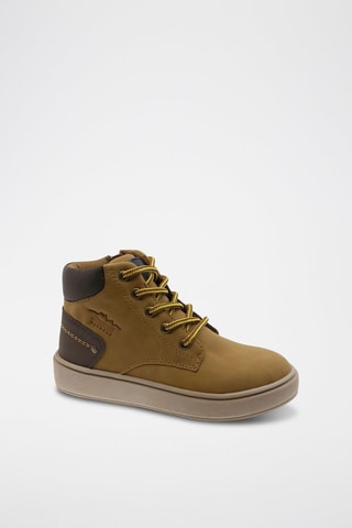 Hoge Sneakers - Geel en bruin