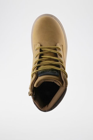 Hoge Sneakers - Geel en bruin