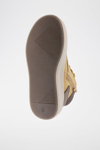 Hoge Sneakers - Geel en bruin