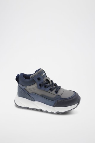 Botas - Blanco, azul y gris