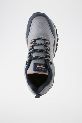 Zapatillas de senderismo - Azul, naranja y gris