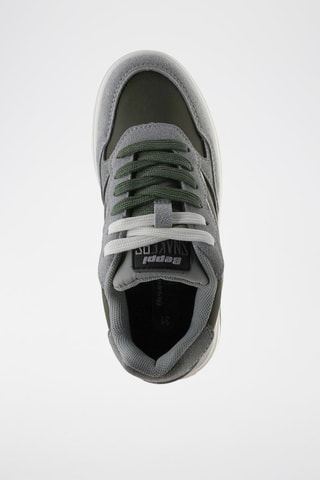 Sneakers - Wit, groen en grijs