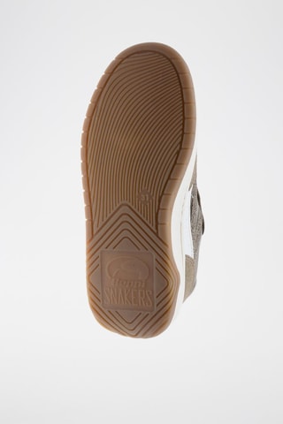 Zapatillas - Blanco y marrón