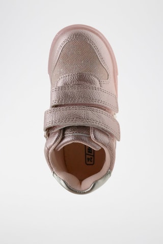 Hoge Sneakers - Roze en zilverkleurig