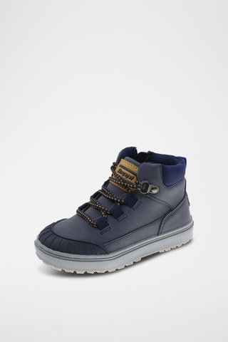 Hoge Sneakers Marineblauw - Blauw