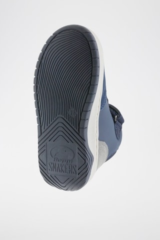 Zapatillas altas - Azul y gris